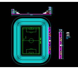 نقشه استادیوم فوتبال 